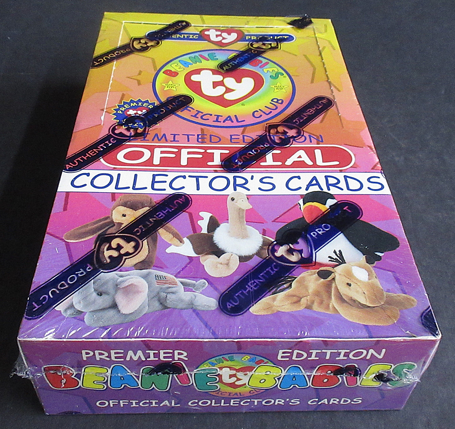 1998 Ty Beanie Babies Collector's Cards Premier Edition Box (24/9)