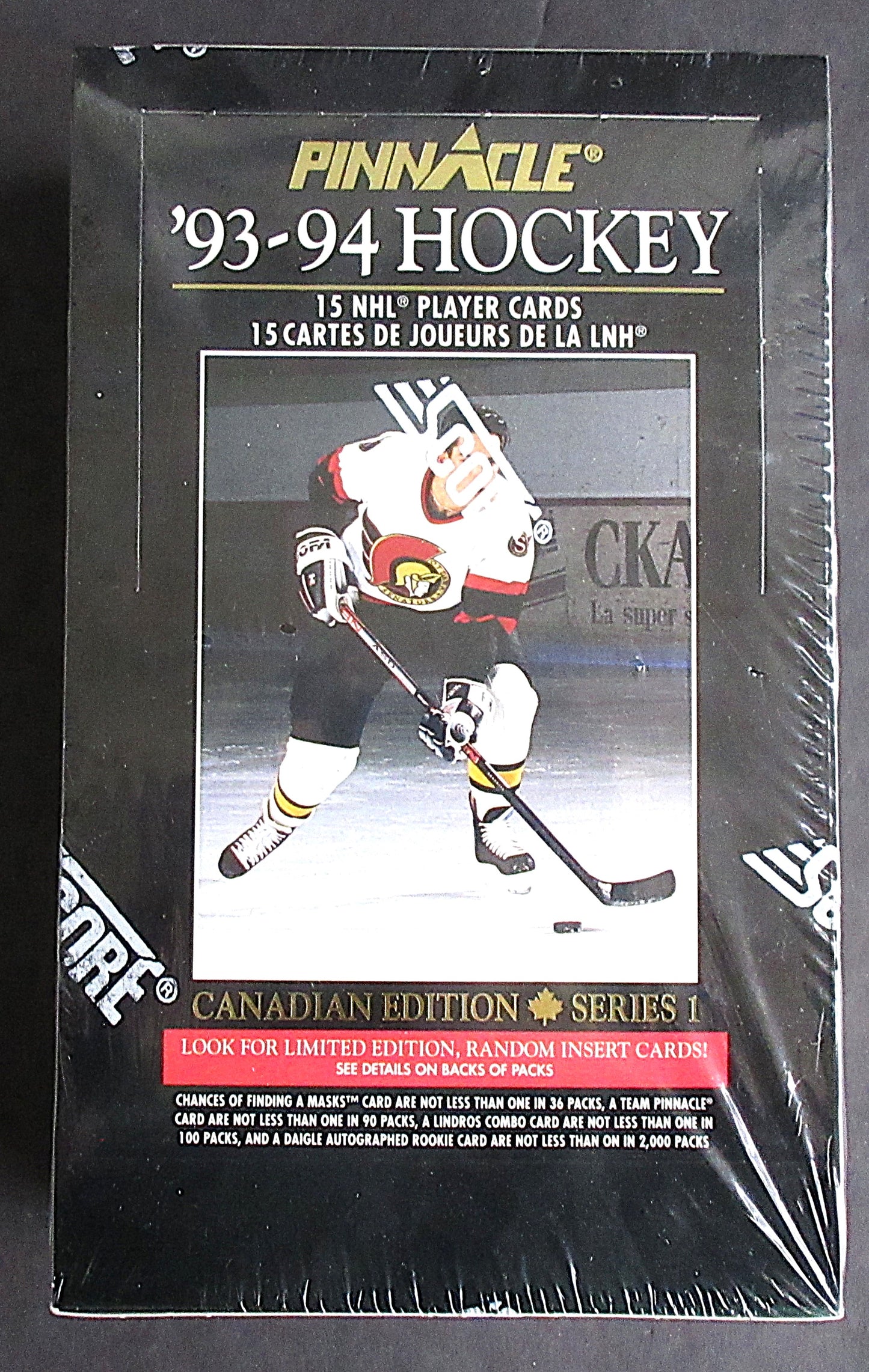 1993/94 Pinnacle Hockey Series 1 Box (Canada) (36/15)