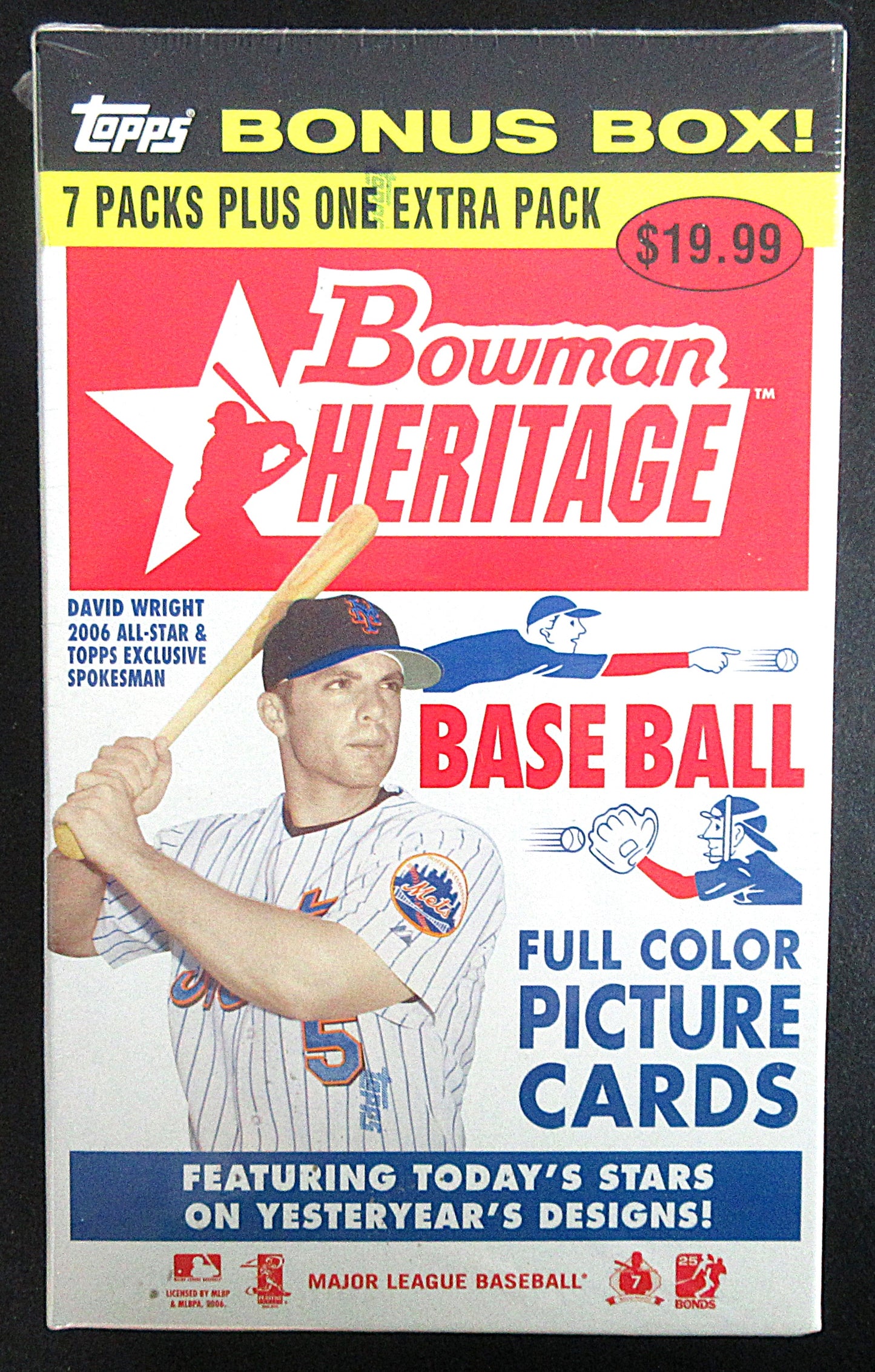 2006 Bowman Heritage Baseball Blaster Box (8/8)