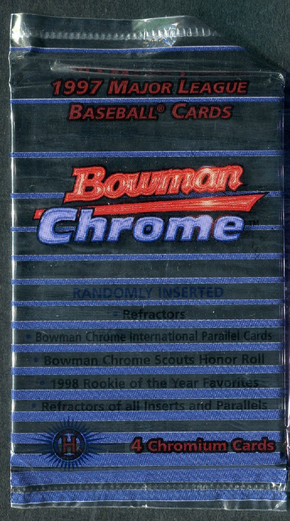 1997 Bowman Chrome Baseball Unopened Pack (Hobby) (4)