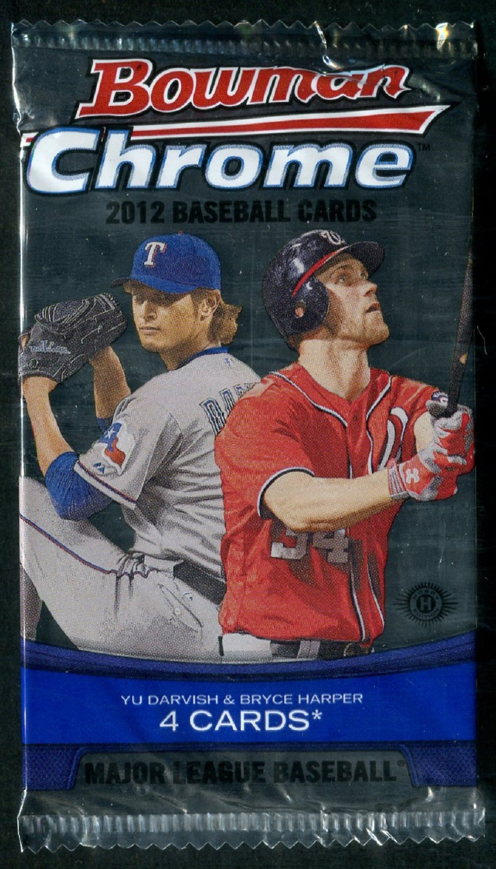 2012 Bowman Chrome Baseball Unopened Pack (Hobby) (PS) (4)