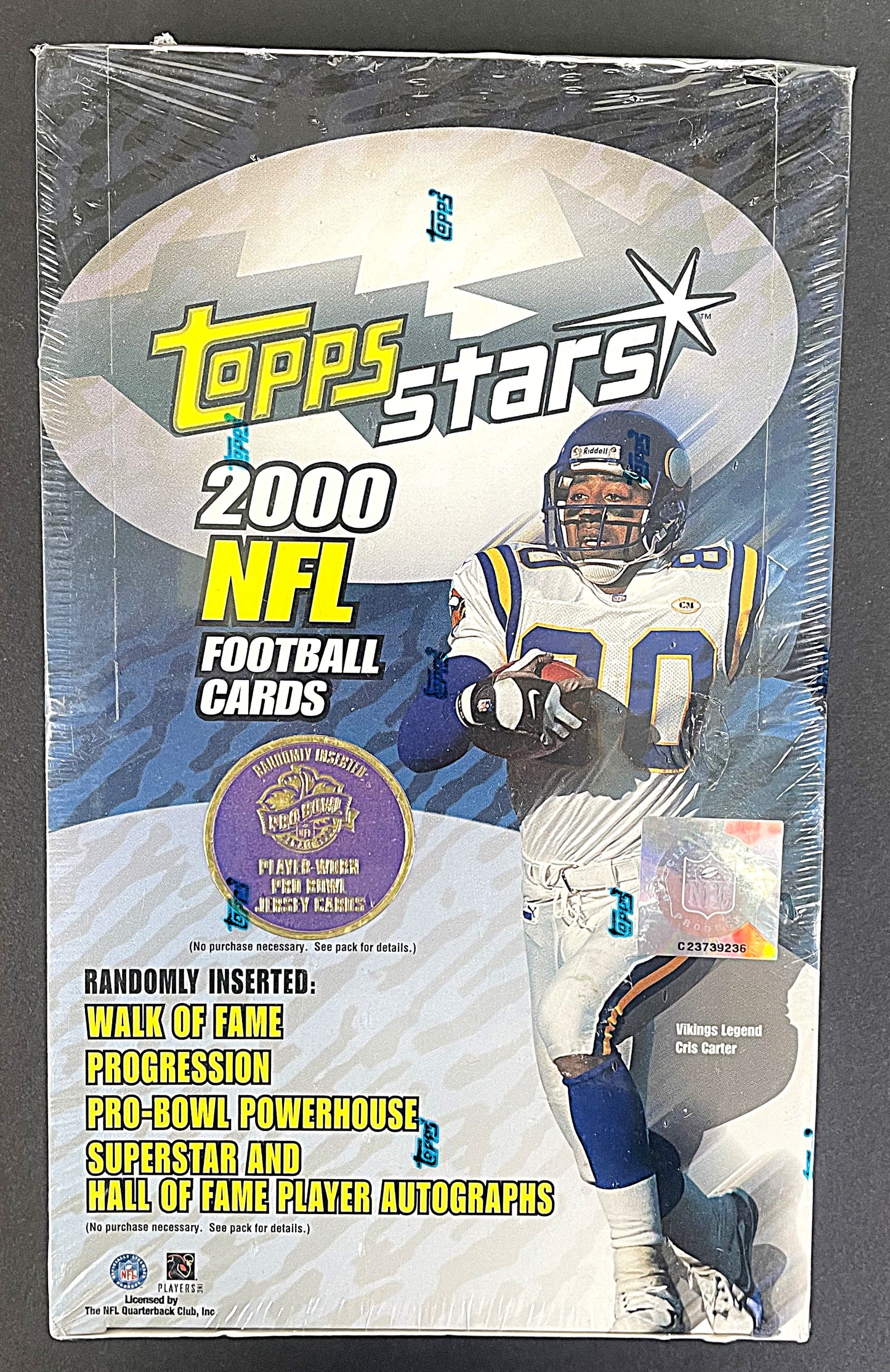 2000 Topps Stars Football Unopened Box (Retail) (24/6)
