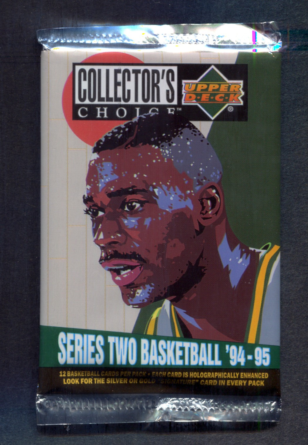 1994/95 Upper Deck Collector's Choice Basketball Unopened Series 2 Pack (Europe) (12)