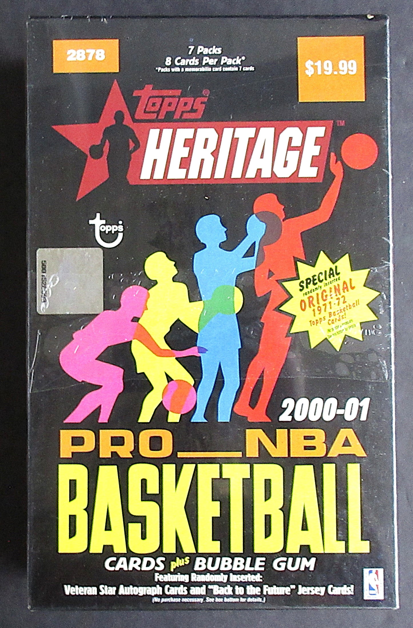2000/01 Topps Heritage Basketball Blaster Box (7/8)