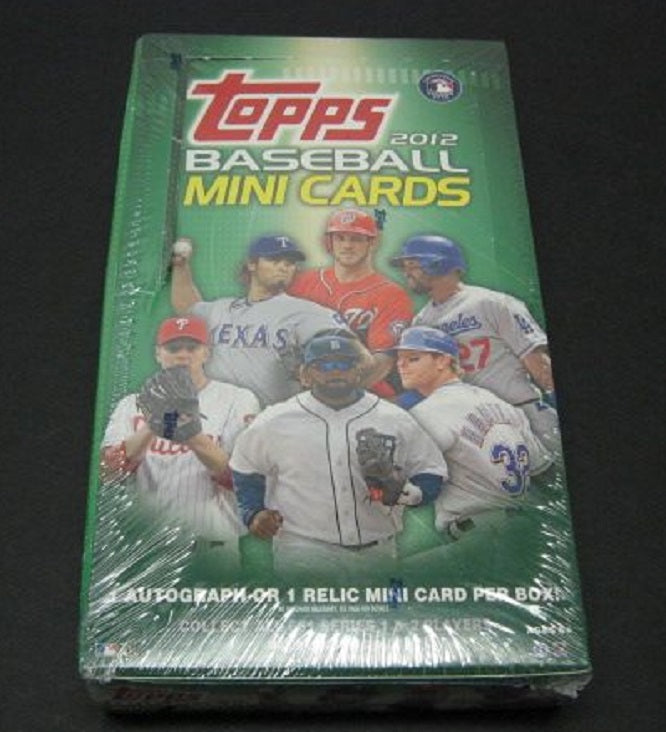 2012 Topps Mini Baseball Box (Hobby) (24/10)
