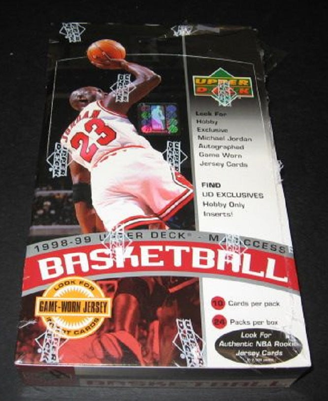 1998/99 Upper Deck Basketball MJ Access (Series2) Box (Hobby) (24/10)