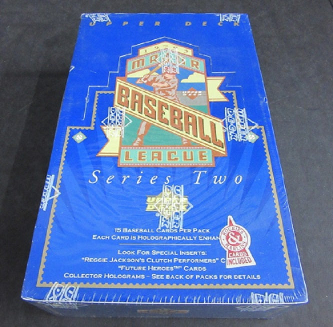 1993 Upper Deck Baseball Series 2 Box (Retail)