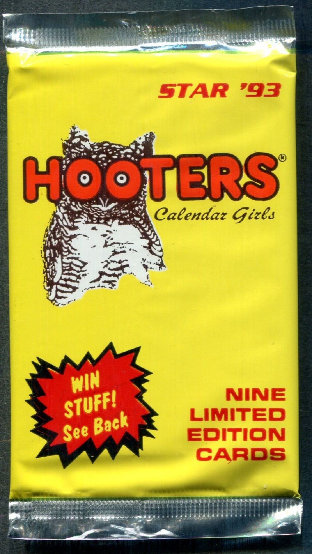 1993 Star Hooters Calendar Girls Unopened Pack (9)