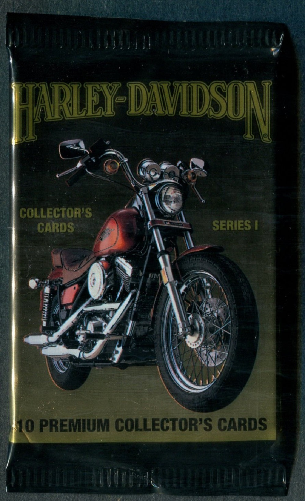 1992 Collect-A-Card Harley Davidson Series 1 Unopened Pack (10)