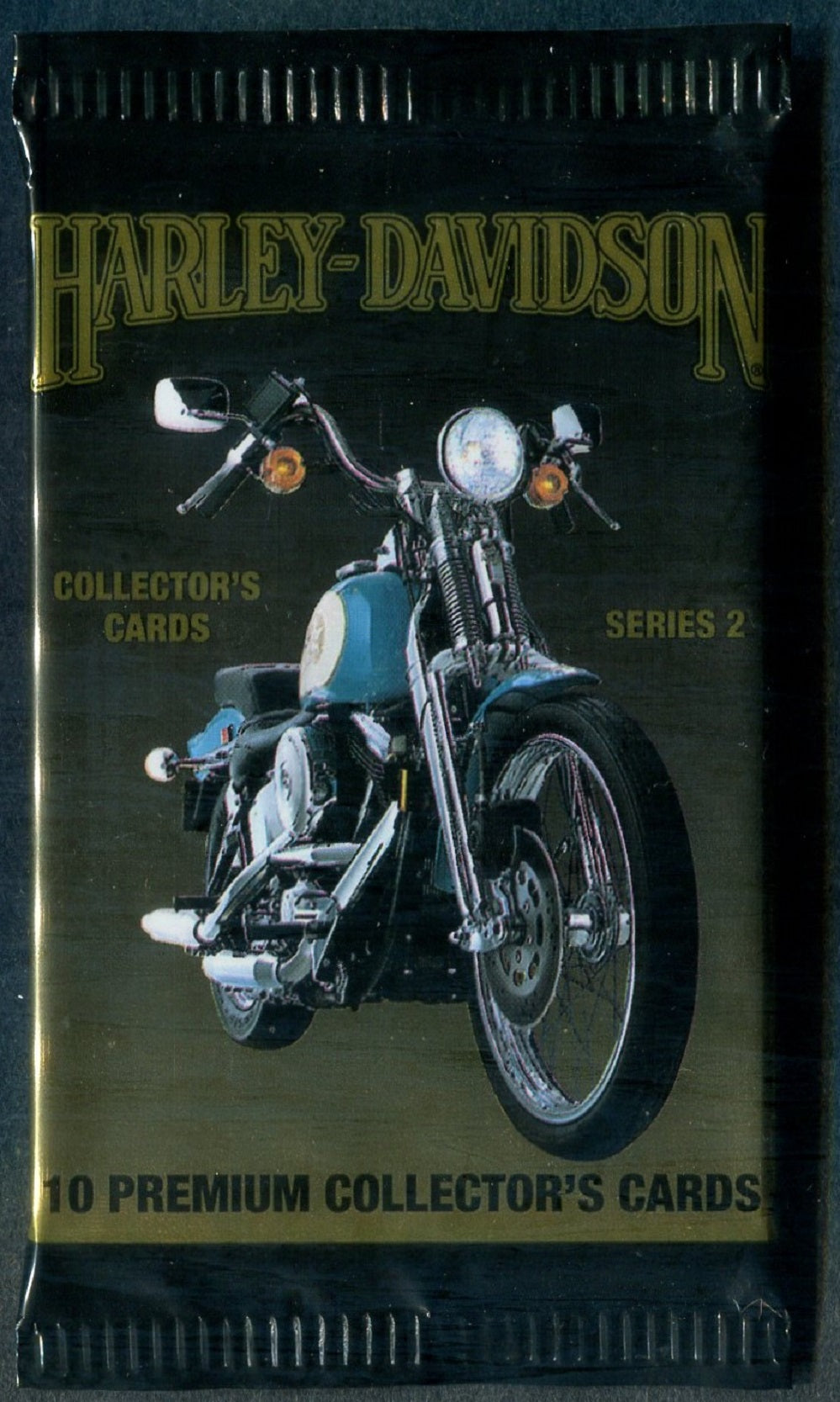 1992 Collect-A-Card Harley Davidson Series 2 Unopened Pack (10)