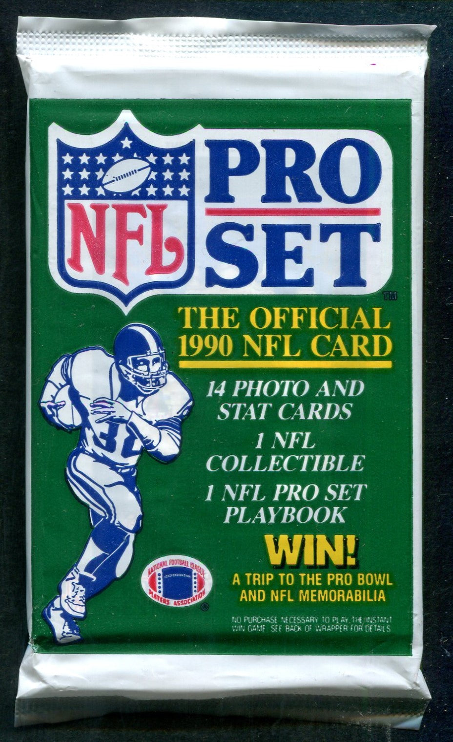 1990 Pro Set Football Unopened Series 1 Pack (14)