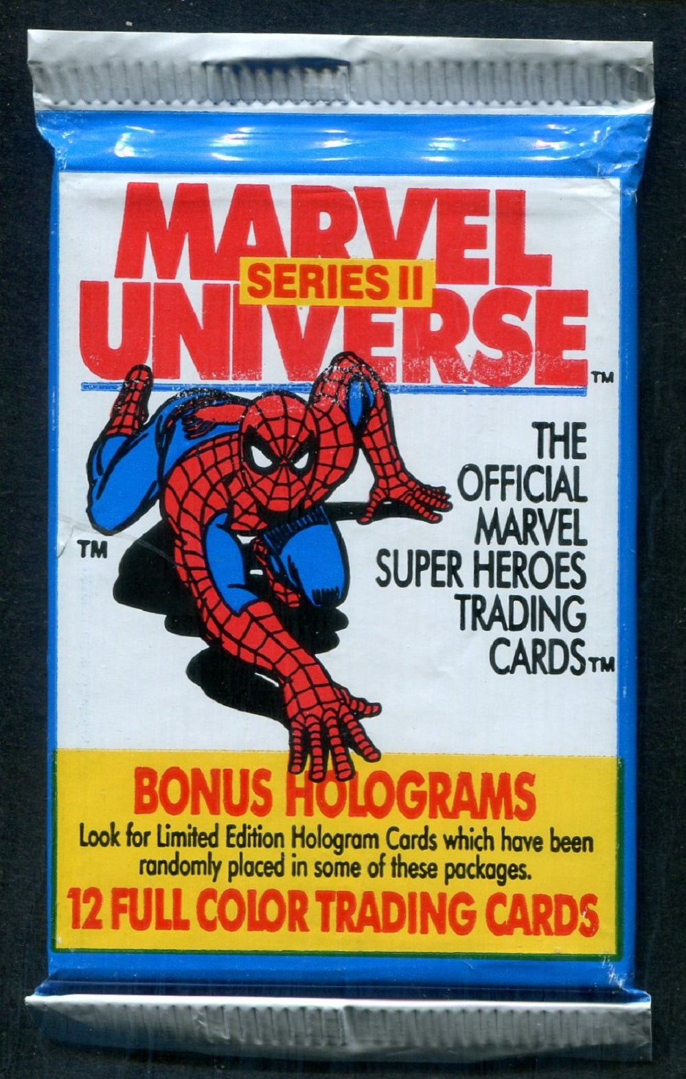 1991 Impel Marvel Universe Unopened Series 2 Pack (12)