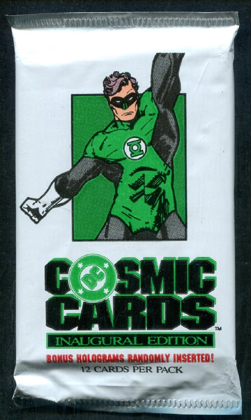 1991 Impel DC Cosmic Cards Unopened Pack (12)
