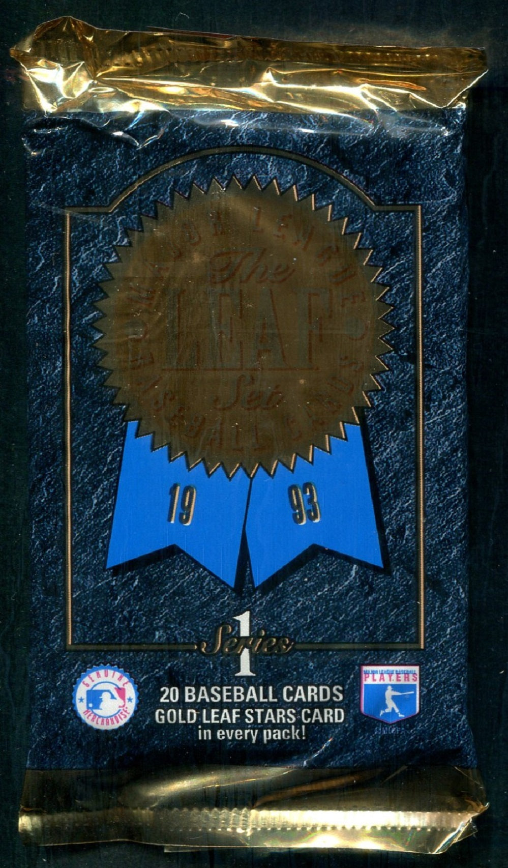 1993 Leaf Baseball Unopened Series 1 Jumbo Pack (20)