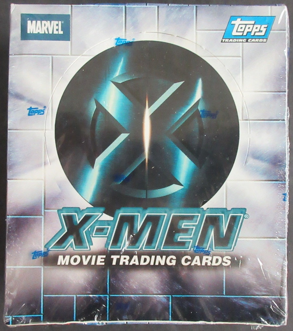 2000 Topps Marvel X-Men Movie Trading Cards Box (Retail) (24/8)