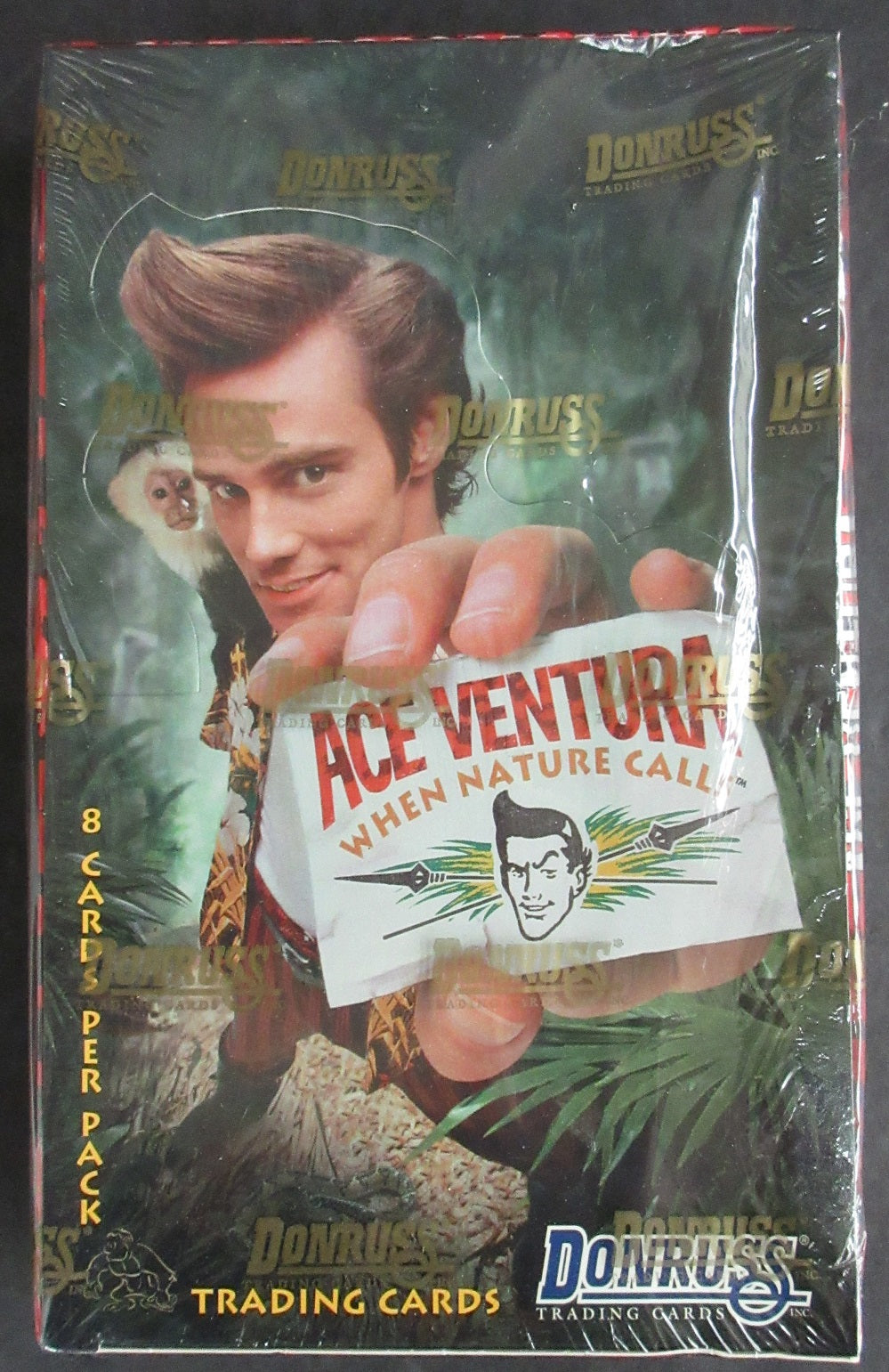 1995 Donruss Ace Venture When Nature Calls Box (Retail) (36/8)