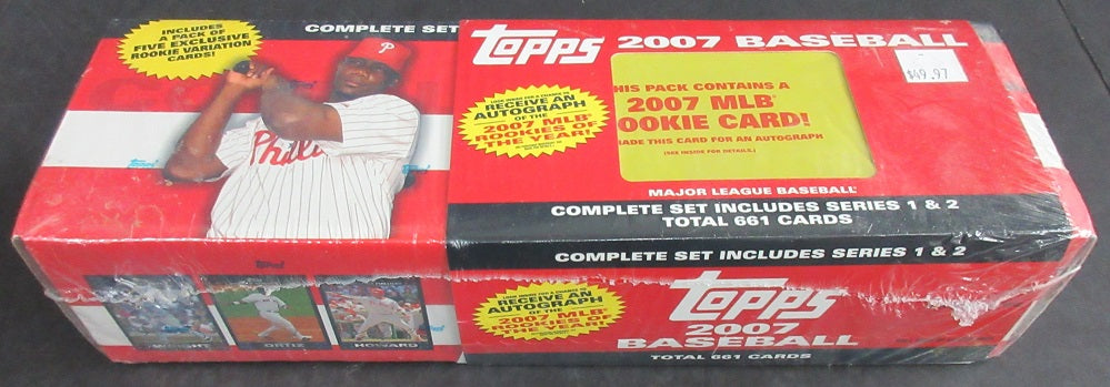 2007 Topps Baseball Factory Set (2007 MLB Rookie)
