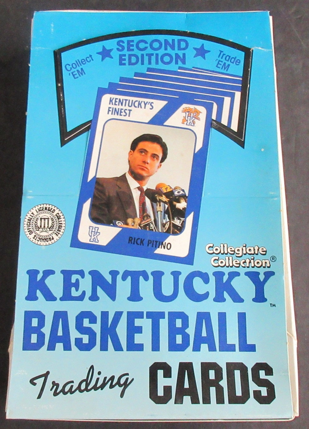 1989 Collegiate Collection Kentucky Wildcats Basketball Unopened Second Edition Box (36/10)