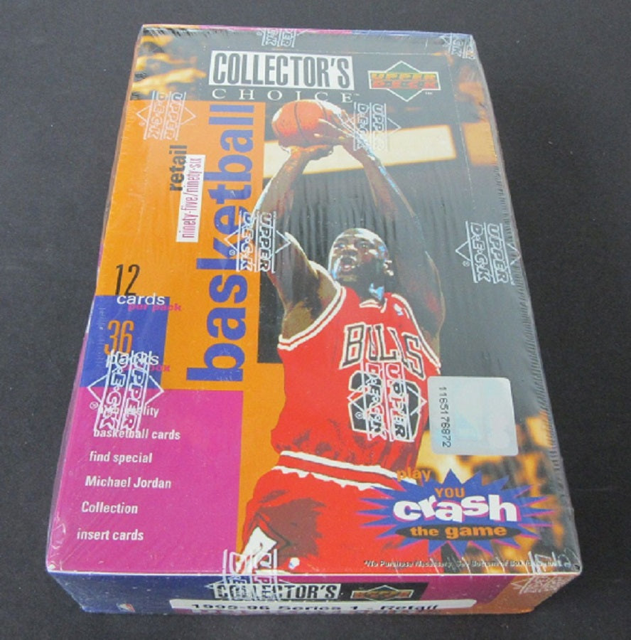 1995/96 Upper Deck Collector's Choice Basketball Series 1 Box (Retail) (36/12)