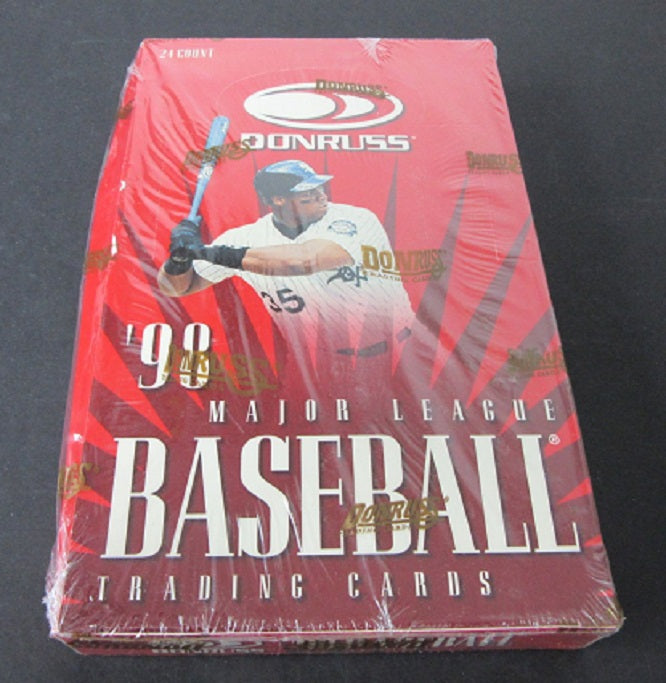 1998 Donruss Baseball Box (Retail) (24/10)