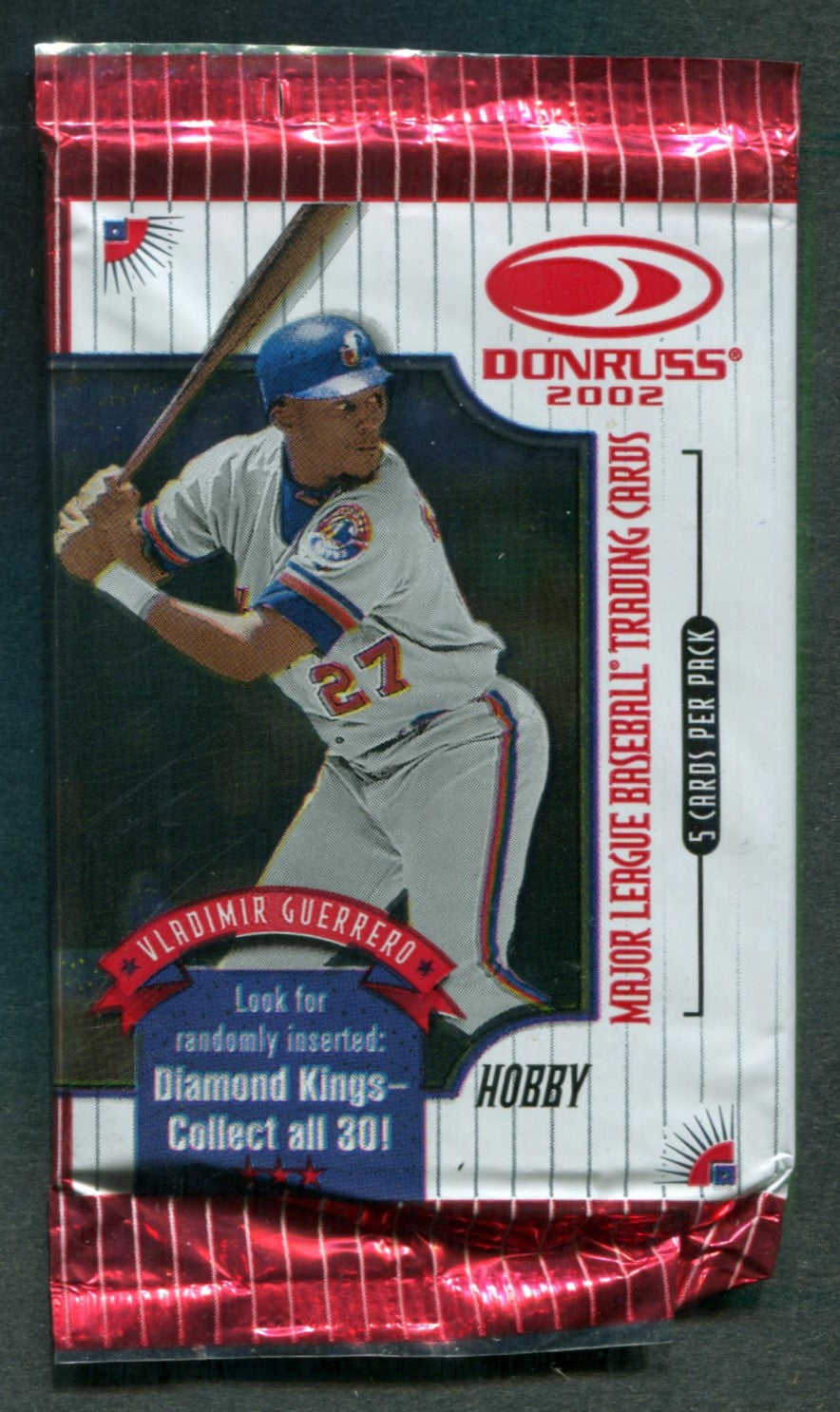 2002 Donruss Baseball Unopened Pack (Hobby) (5)