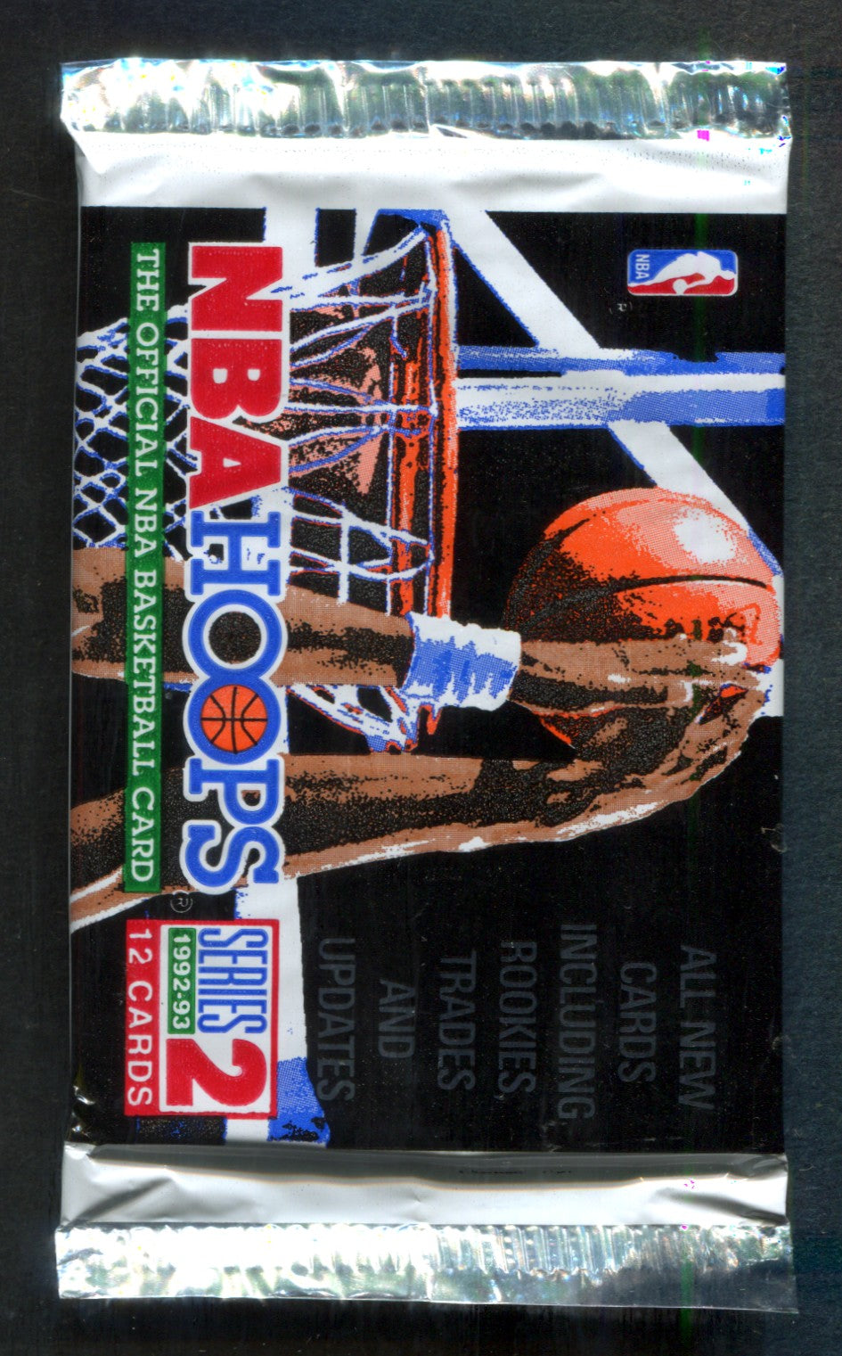 1992/93 Hoops Basketball Unopened Series 2 Pack (12)