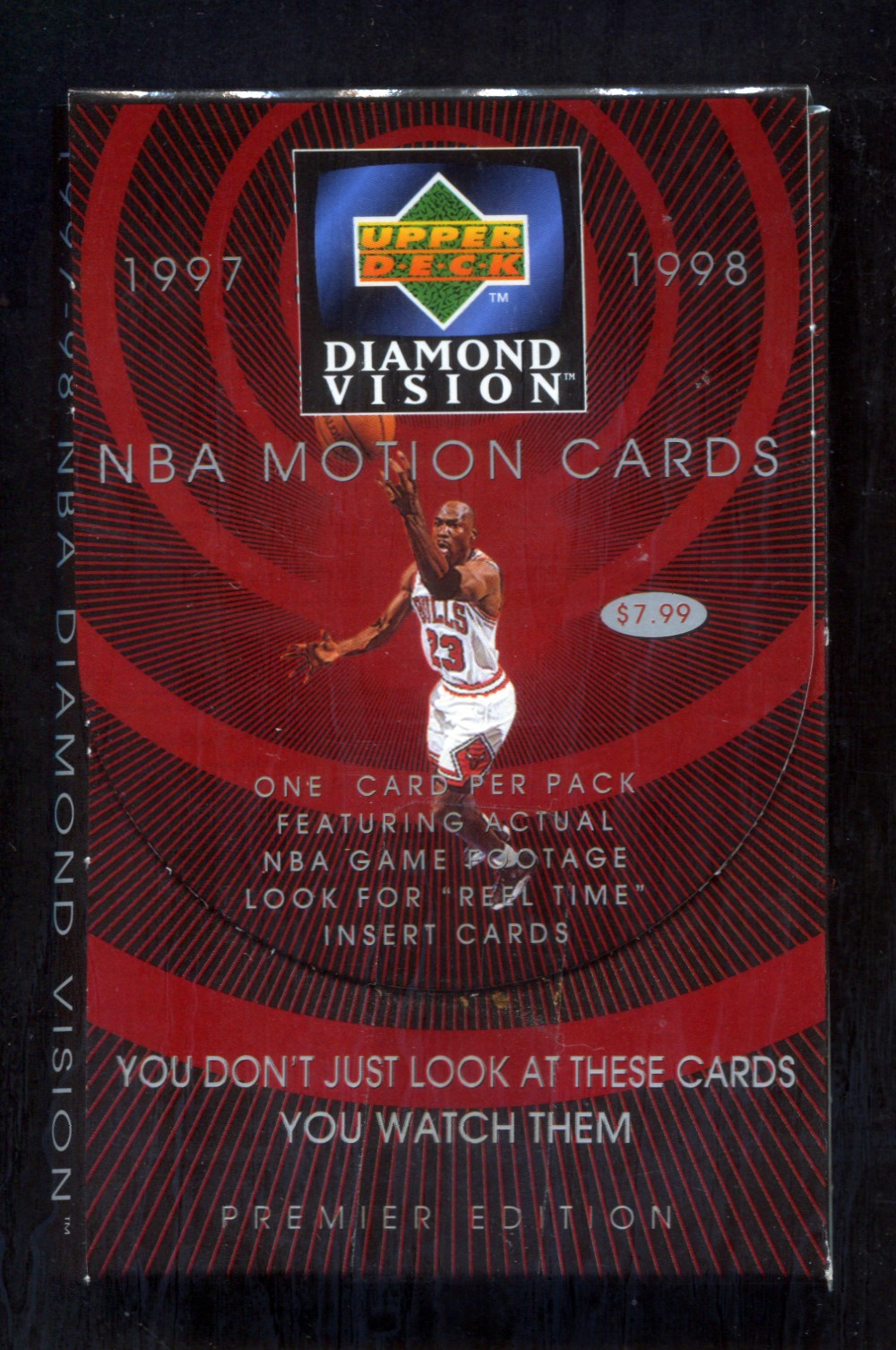 1997/98 Upper Deck Diamond Vision Basketball Unopened Pack (Hobby) (1)