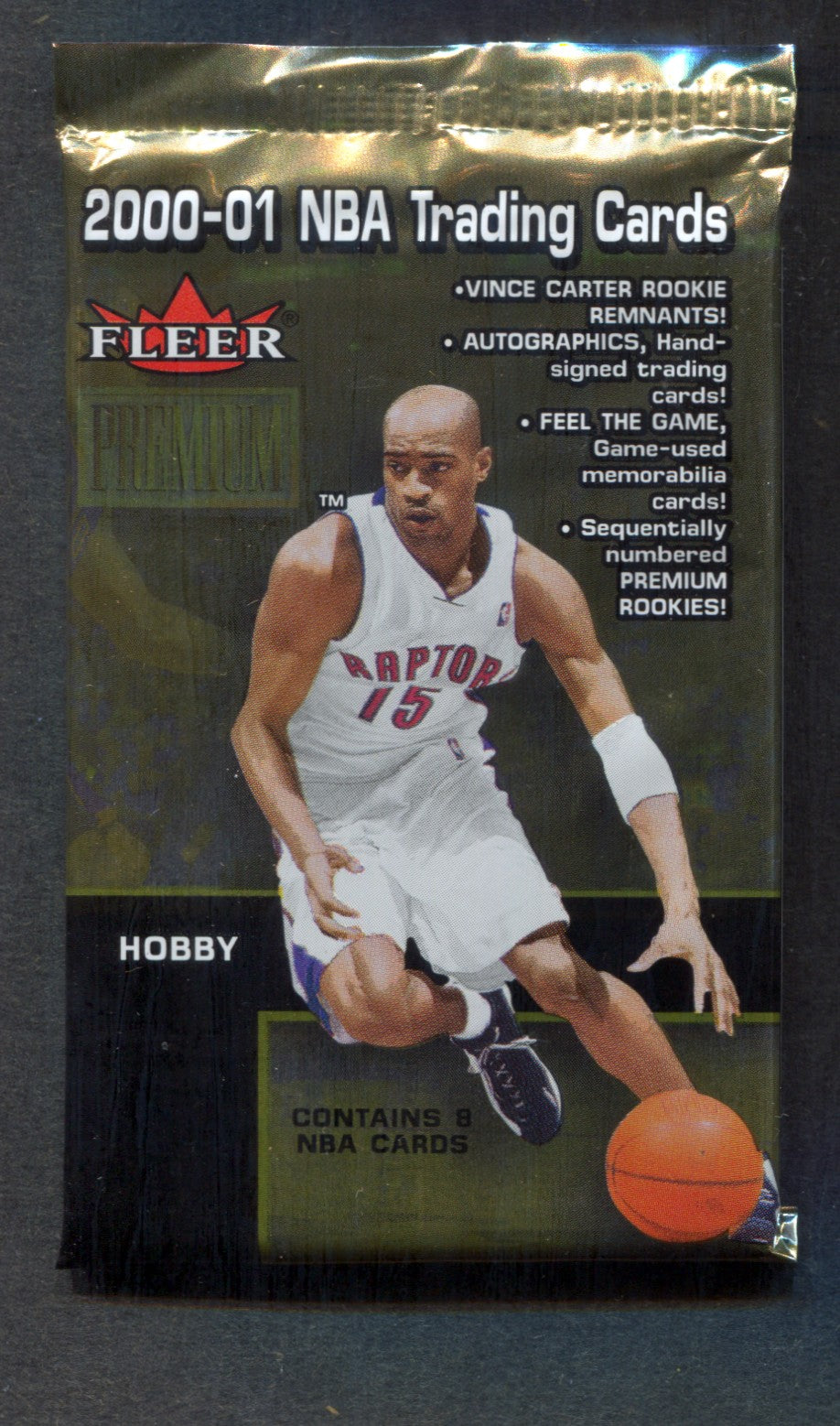 2000/01 Fleer Premium Basketball Unopened Pack (Hobby) (8)