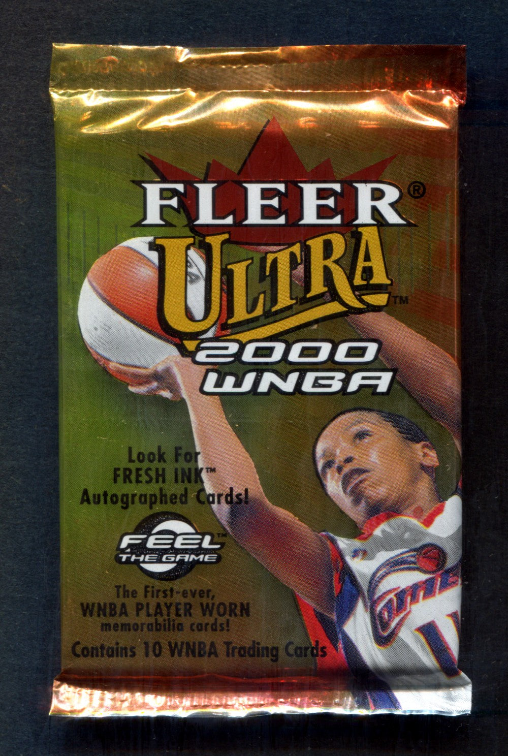 2000 Fleer Ultra WNBA Basketball Unopened Pack (Hobby) (10)