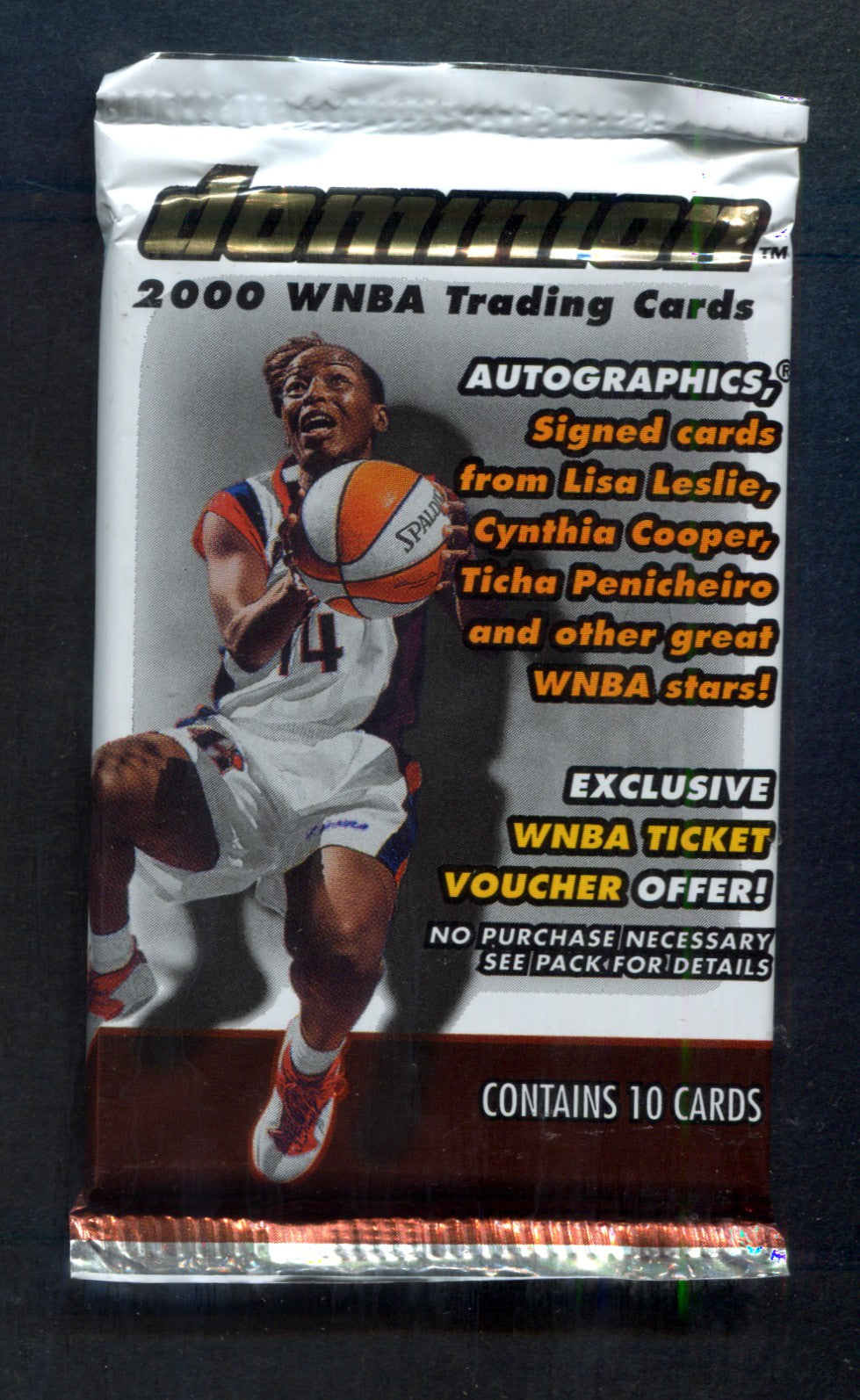 2000 Skybox Dominion WNBA Basketball Unopened Pack (Hobby) (10)