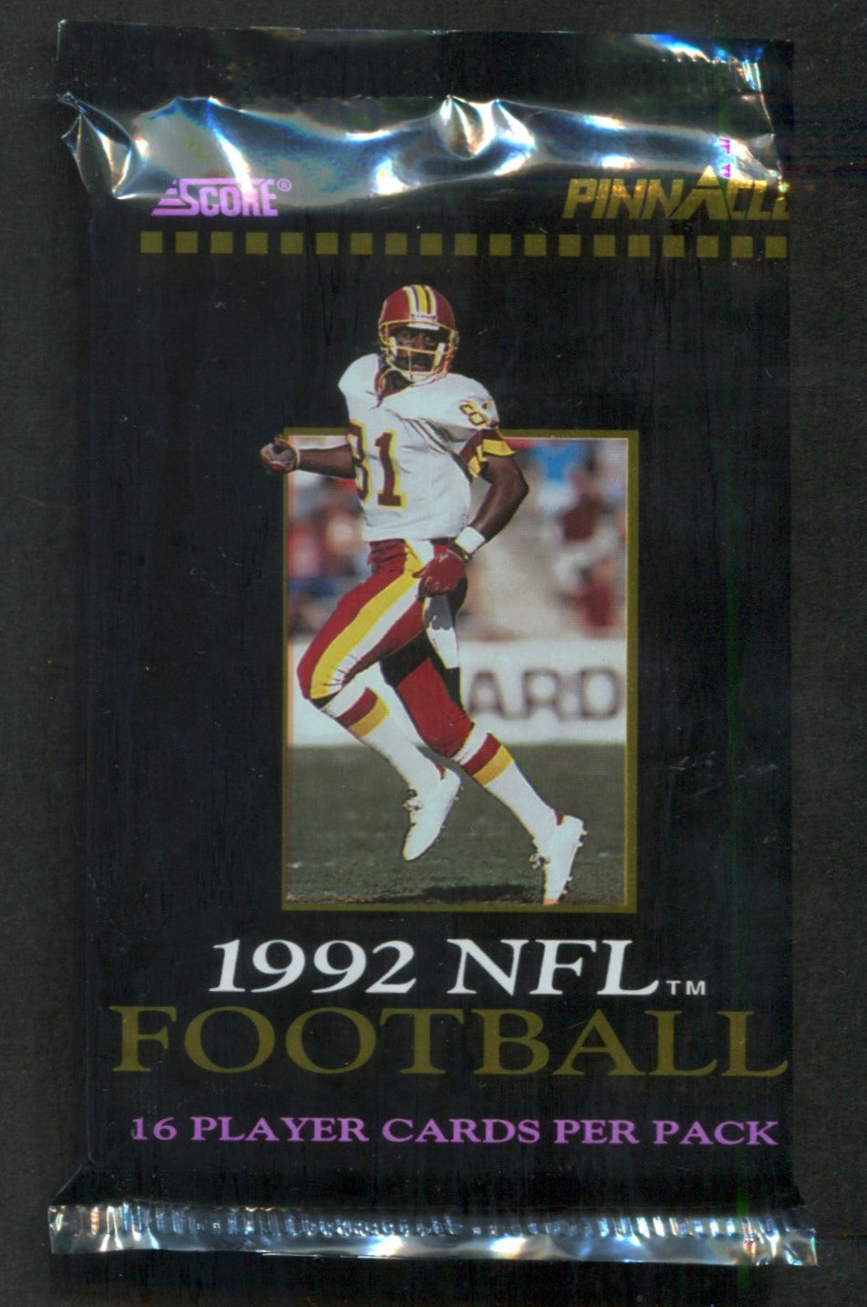 1992 Pinnacle Football Unopened Pack (16)