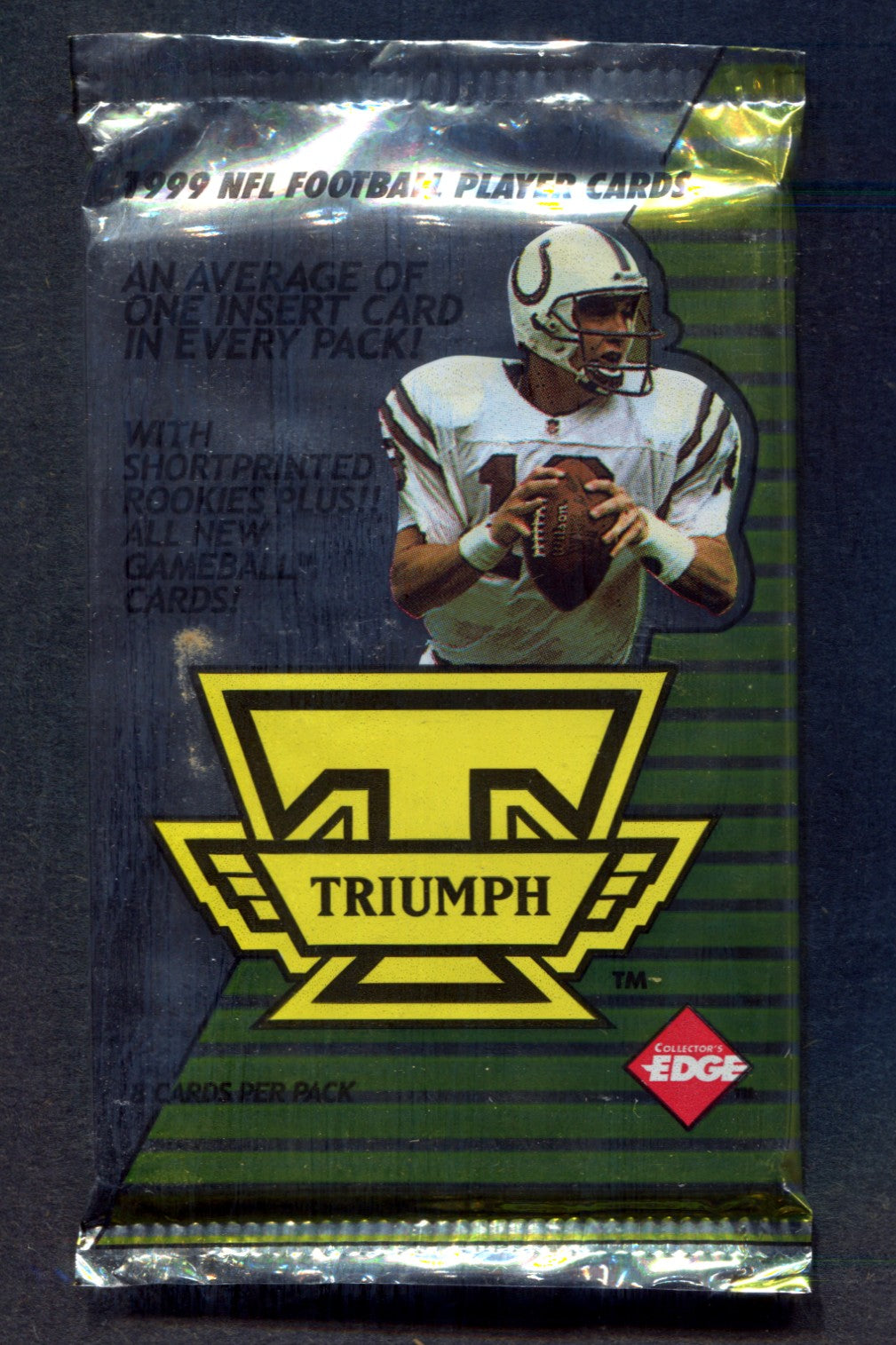 1999 Collector's Edge Triumph Football Unopened Pack (8)