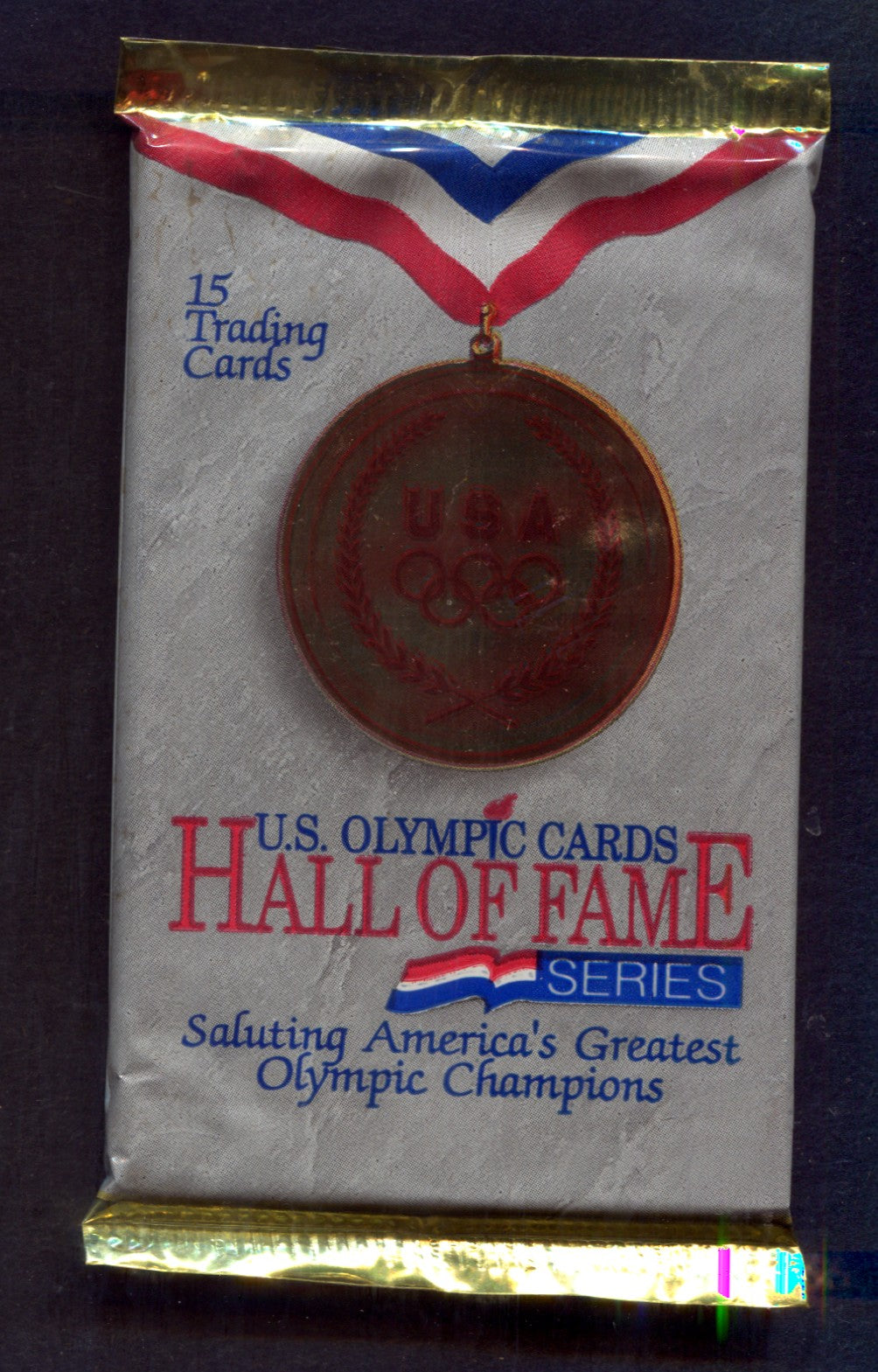 1991 Impel US Olympic Cards Hall of Fame Pack (15)