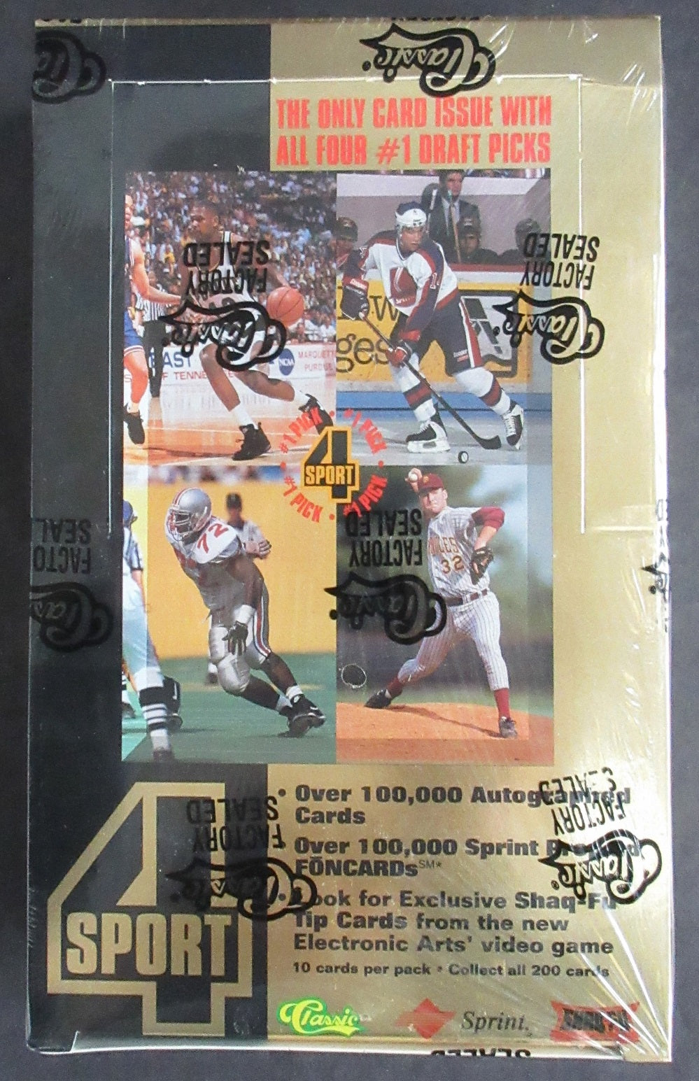 1994 Classic 4 Sport Draft Picks Box (36/10)