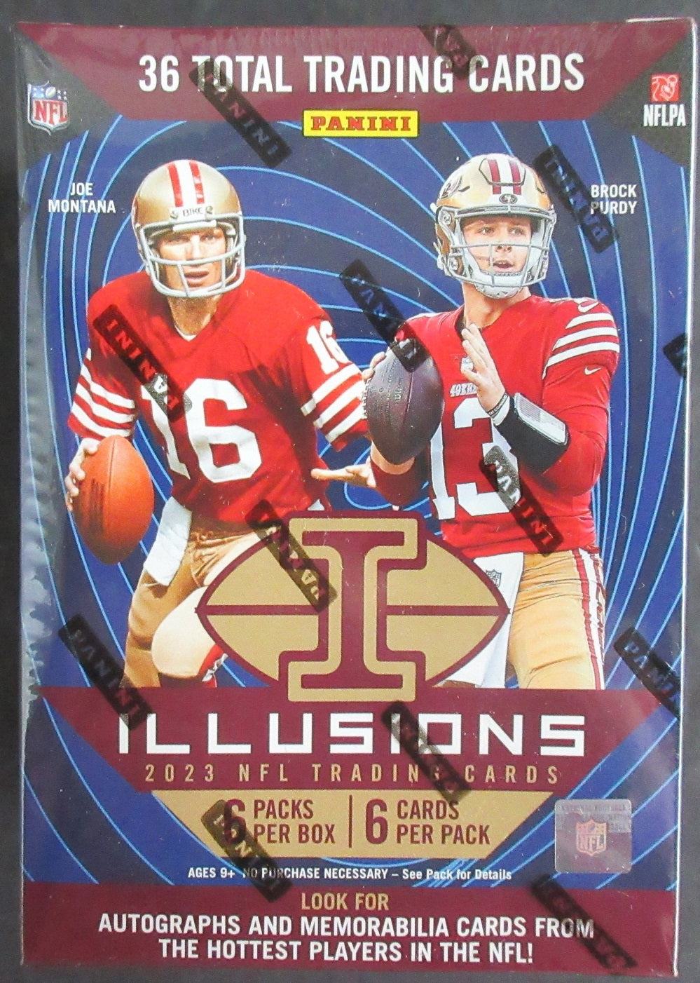2023 Panini Illusions Football Blaster Box (6/6)