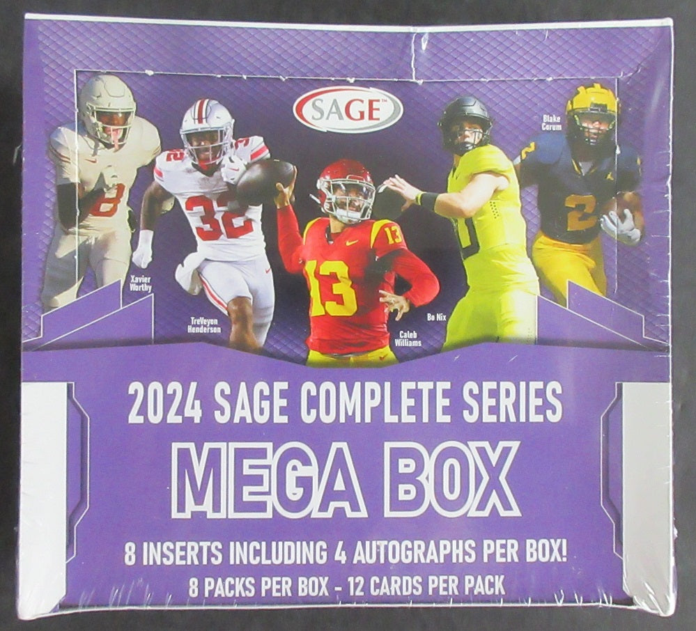 2024 Sage Football Mega Box (8/12)