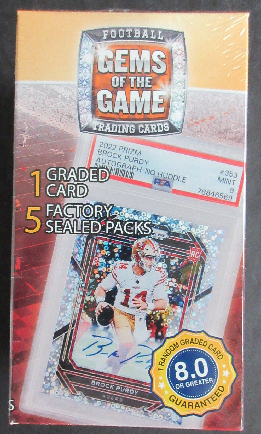 2023 Gems of the Game Football Blaster Box (5+1)