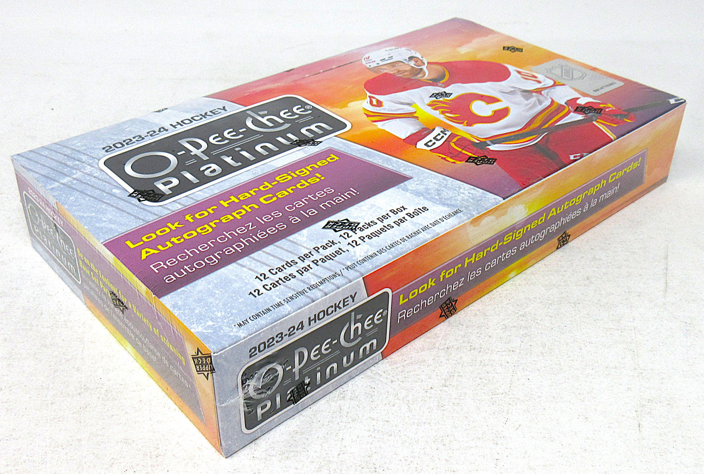 2023/24 Upper Deck OPC O-Pee-Chee Platinum Hockey Box (Hobby) (12/12)