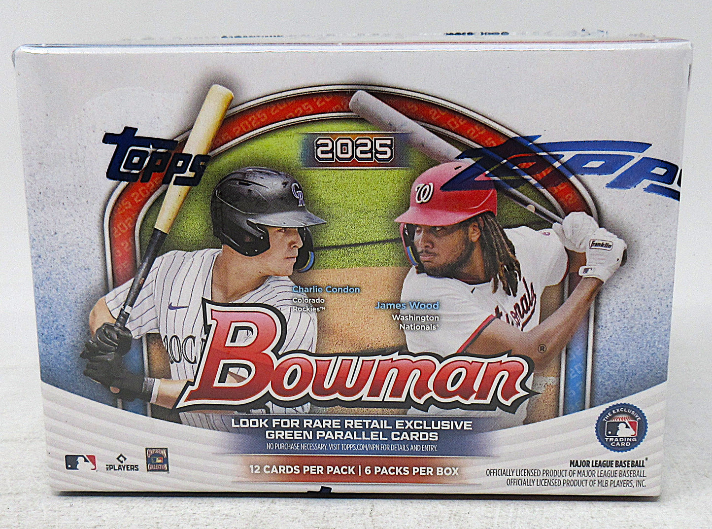 2025 Bowman Baseball Blaster Box (6/12)