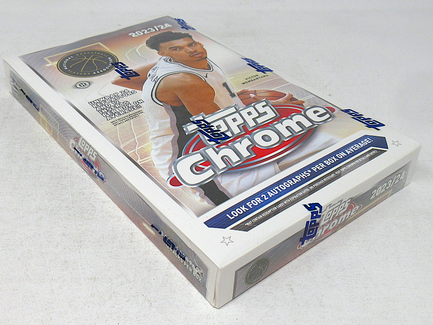 2023/24 Topps Chrome Basketball Box (Hobby) (12/8)