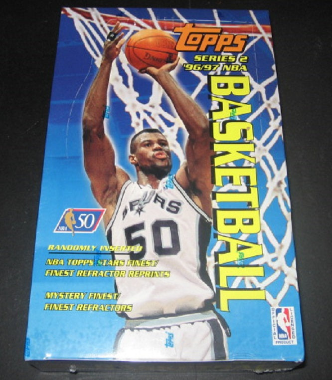 1996/97 Topps Basketball Series 2 Box (Retail) (24/10)