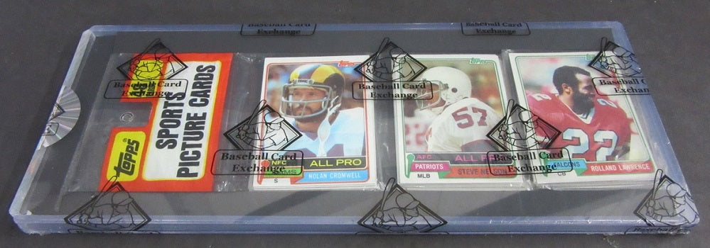 1981 Topps Football Unopened Rack Pack (BBCE)