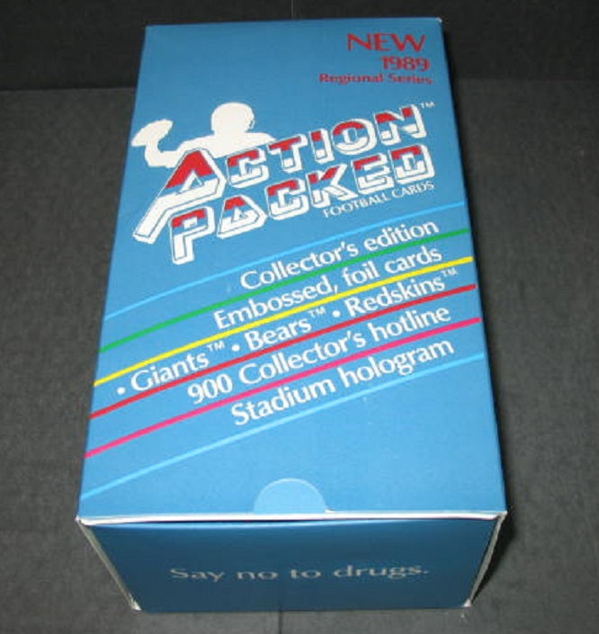 1989 Action Packed Football Box (Regional)