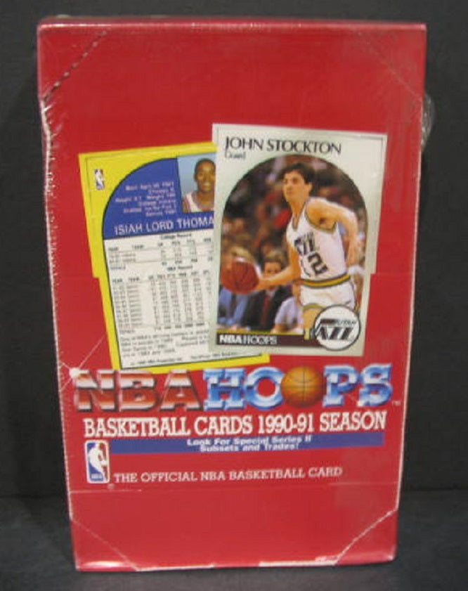 1990/91 Hoops Basketball Series 2 Box