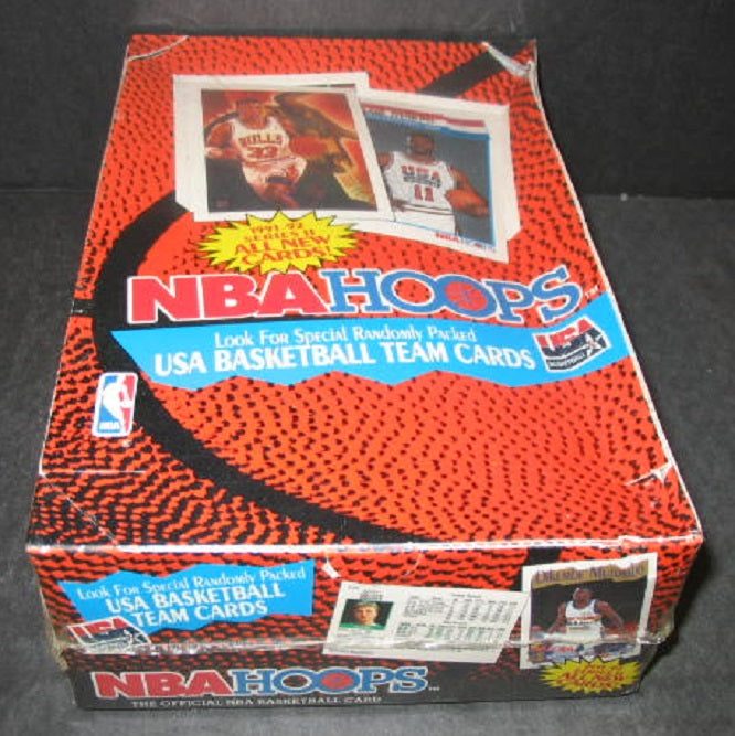 1991/92 Hoops Basketball Series 2 Box