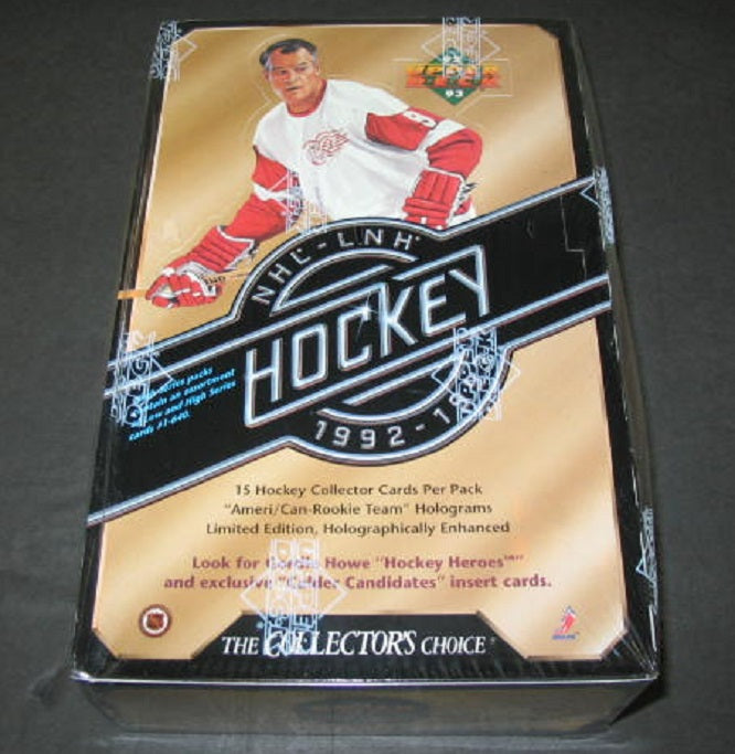 1992/93 Upper Deck Hockey High Series Box (Retail)