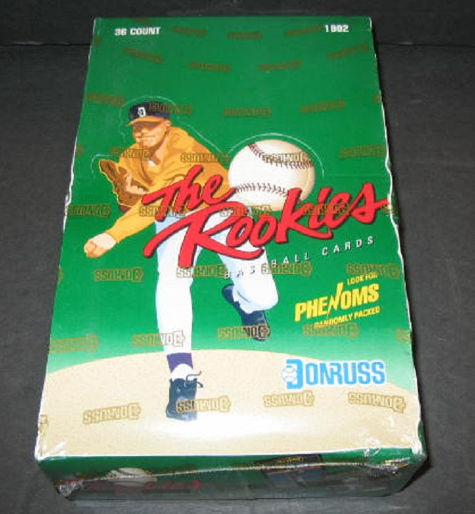 1992 Donruss Baseball The Rookies Box (36/12)