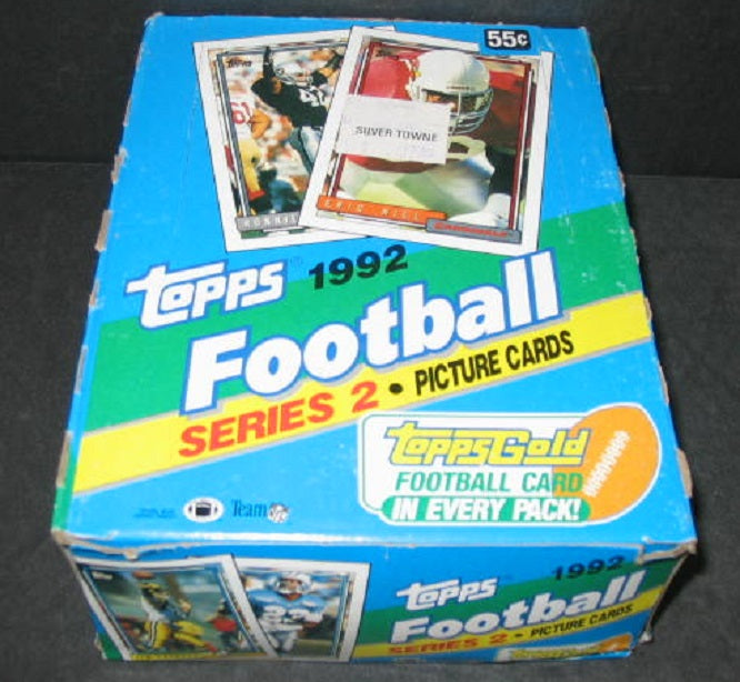 1992 Topps Football Series 2 Box (36/15)