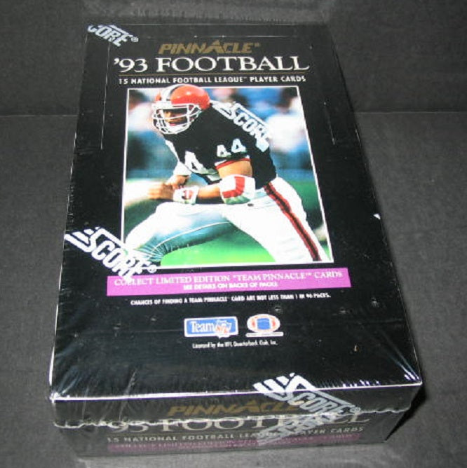 1993 Pinnacle Football Box