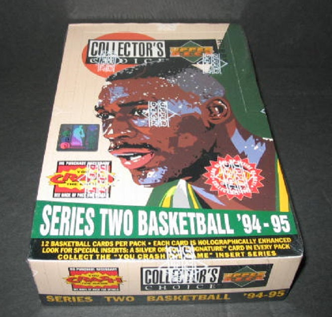 1994/95 Upper Deck Collector's Choice Basketball Series 2 Box (Hobby) (36/12)